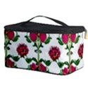 Retro 1880s Flowers Pattern 2 Cosmetic Storage Case View3