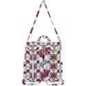 Retro 1880s Flowers Pattern 2 Crossbody Backpack View3