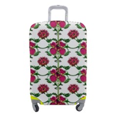 Retro 1880s Flowers Pattern 2 Luggage Cover (small) by violetheavensky