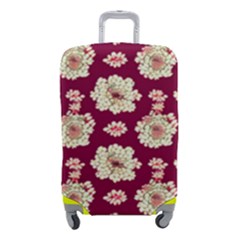 Retro 1880s Flowers Pattern Luggage Cover (small) by violetheavensky