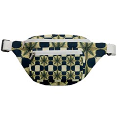 Royal Fractal Pattern Fanny Pack by violetheavensky