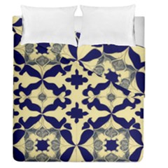 Royal Fractal Pattern 3 Duvet Cover Double Side (queen Size) by violetheavensky