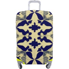 Royal Fractal Pattern 3 Luggage Cover (large) by violetheavensky