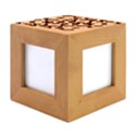 Royal Fractal Pattern 3 Wood Photo Frame Cube View1