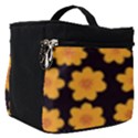 Retro 40s 50s Flowers Pattern Halloween 4 Make Up Travel Bag (Small) View1