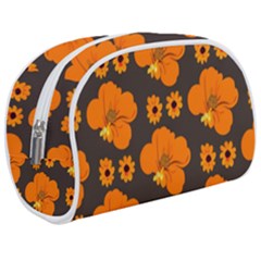 Retro 40s 50s Flowers Pattern Halloween 2 Make Up Case (medium) by violetheavensky