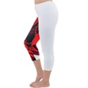 Red Yin Yang Dragons Capri Winter Leggings  View2