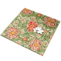 Retro 40s 50s Mexico Flowers Pattern 3 Wooden Puzzle Square View2