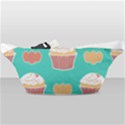 Retro 40s 50s Cupcake Pattern 3 Waist Bag  View2