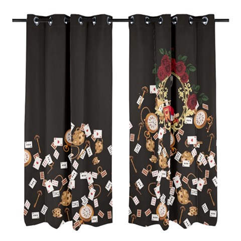 wonderland rabbit Window Curtain (Small 72 )