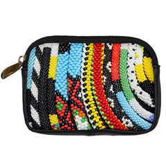 Multi-colored Beaded Background Compact Camera Case by artattack4all