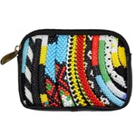 Multi-Colored Beaded Background Compact Camera Case Front