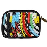 Multi-Colored Beaded Background Compact Camera Case Back