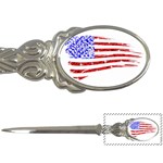 Sparkling American Flag Paper Knife Front