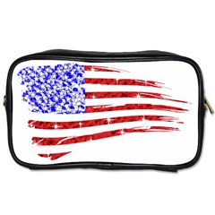 Sparkling American Flag Single-sided Personal Care Bag by artattack4all