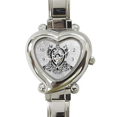 Diamond Bling Lion Classic Elegant Ladies Watch (heart) by artattack4all