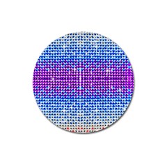 Rainbow Of Colors, Bling And Glitter Large Sticker Magnet (round) by artattack4all