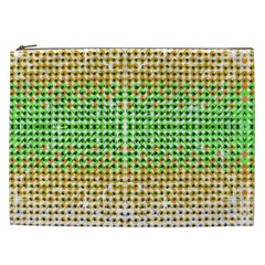 Diamond Cluster Color Bling Cosmetic Bag (xxl) by artattack4all