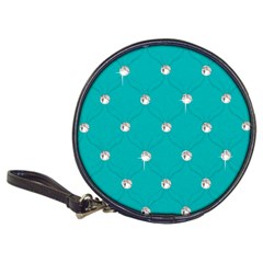 Turquoise Diamond Bling Cd Wallet by artattack4all