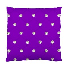 Royal Purple Sparkle Bling Twin-sided Cushion Case by artattack4all