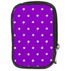 Royal Purple Sparkle Bling Digital Camera Case by artattack4all