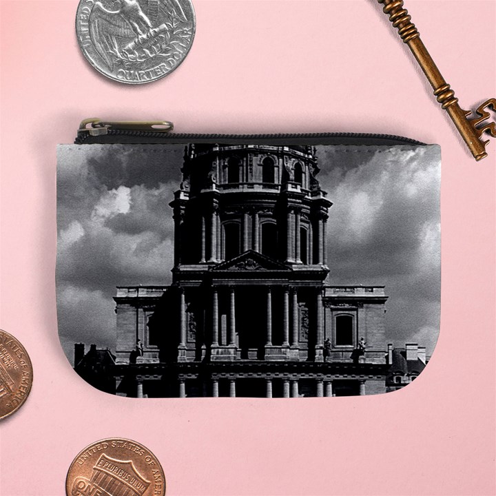 Vintage France Paris Church Saint Louis des Invalides Coin Change Purse