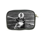 Vintage USA Alaska eskimo and his kayak 1970 Ultra Compact Camera Case Back