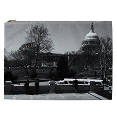 Vintage Usa Washington The Capitol 1970 Cosmetic Bag (xxl) by Vintagephotos