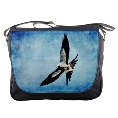 Swallow-tailed Kite Messenger Bag by heathergreen