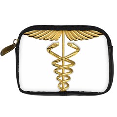 Caduceus Medical Symbol 10983331 Png2 Digital Camera Leather Case by artattack4all