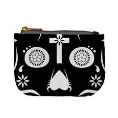 Sugar Skull Coin Change Purse by asyrum