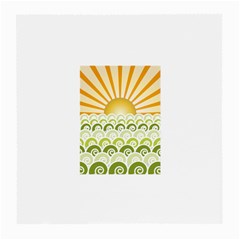 Along The Green Waves Glasses Cloth (medium) by tees2go