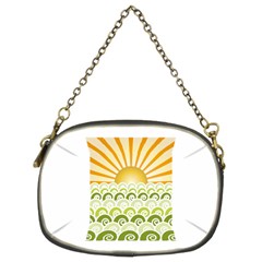 Along The Green Waves Chain Purse (two Side) by tees2go