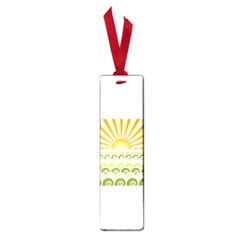 Along The Green Waves Small Bookmark by tees2go