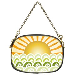 Along The Green Waves Chain Purse (one Side) by tees2go