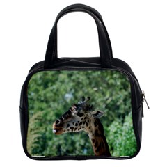 Cute Giraffe Classic Handbag (two Sides) by AnimalLover