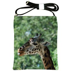 Cute Giraffe Shoulder Sling Bag by AnimalLover