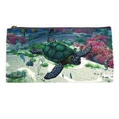 Sea Turtle Pencil Case by gatterwe