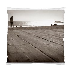 Laguna Beach Walk Cushion Case (two Sides) by hlehnerer