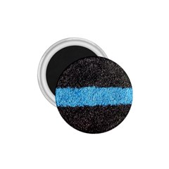 Black Blue Lawn 1 75  Button Magnet by hlehnerer