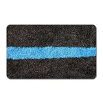 Black Blue Lawn Magnet (Rectangular) Front