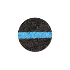 Black Blue Lawn Golf Ball Marker by hlehnerer