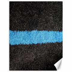 Black Blue Lawn Canvas 12  X 16  (unframed) by hlehnerer