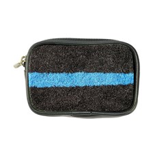 Black Blue Lawn Coin Purse by hlehnerer