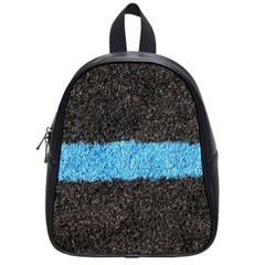 Black Blue Lawn School Bag (small) by hlehnerer