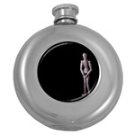 I Have To Go Hip Flask (Round) Front