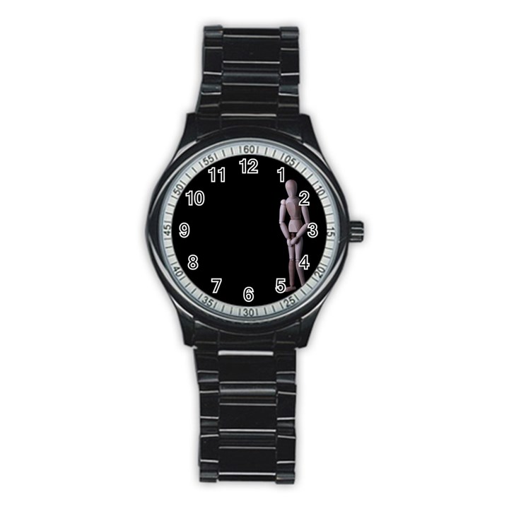 I Have To Go Sport Metal Watch (Black)