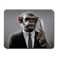 Monkey Business Small Mouse Pad (rectangle) by cutepetshop