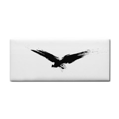 Grunge Bird Hand Towel by magann