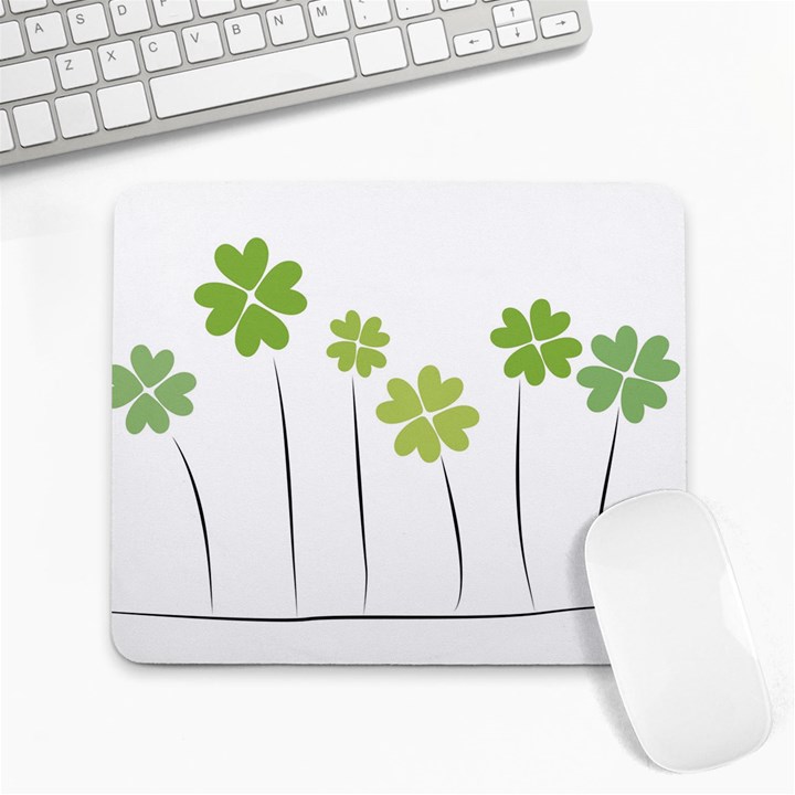 clover Large Mouse Pad (Rectangle)